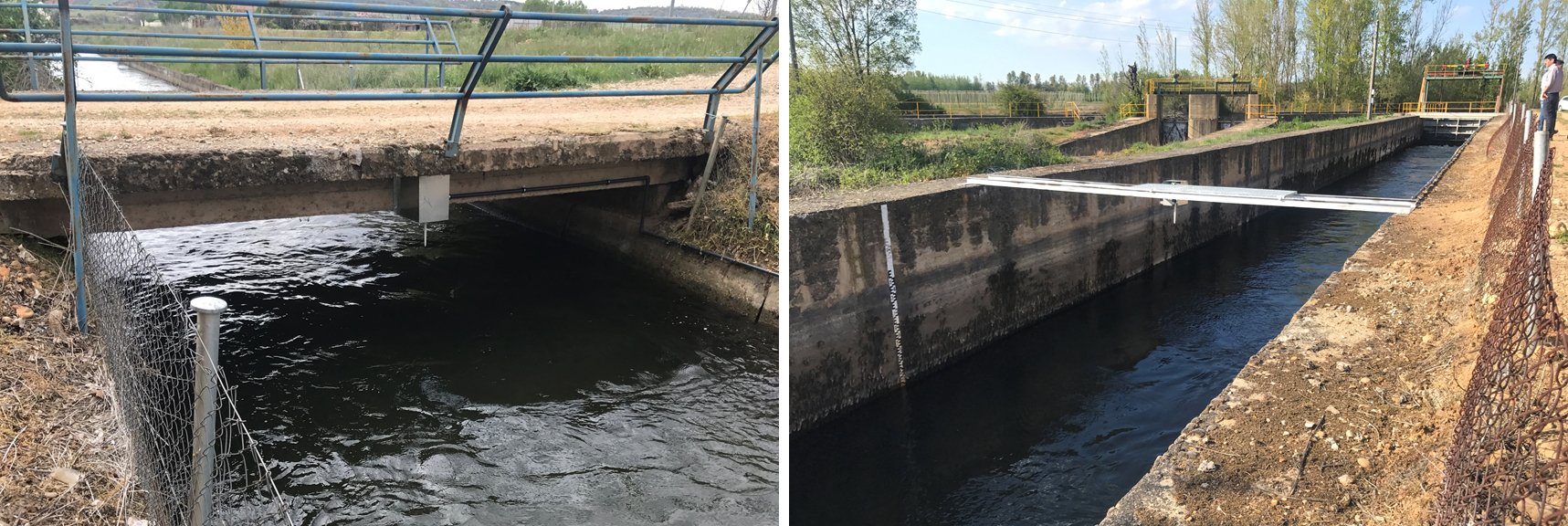 ¿como medir el caudal en canales de regadío?