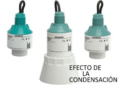 Nivel radar LR100 no le afecta la condesación