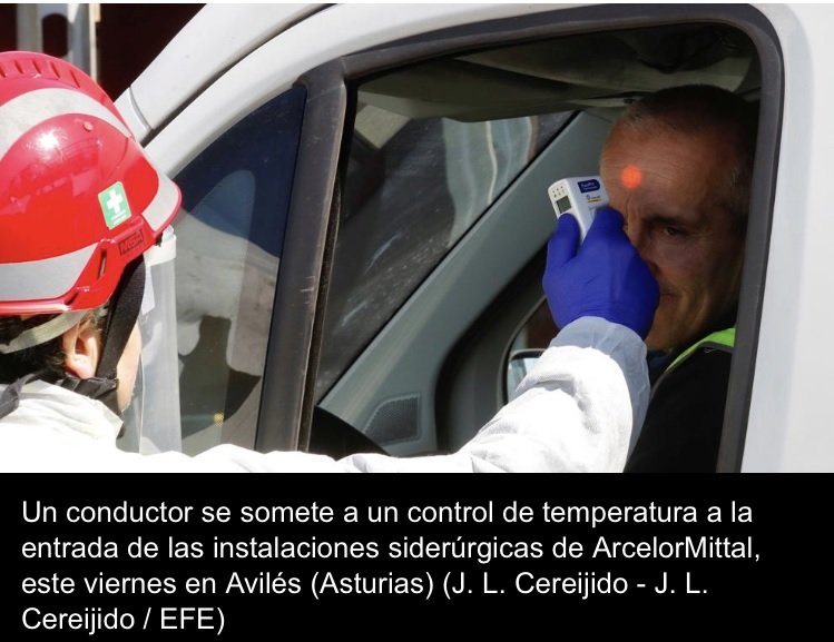 Termómetros infrarrojos y fiebre