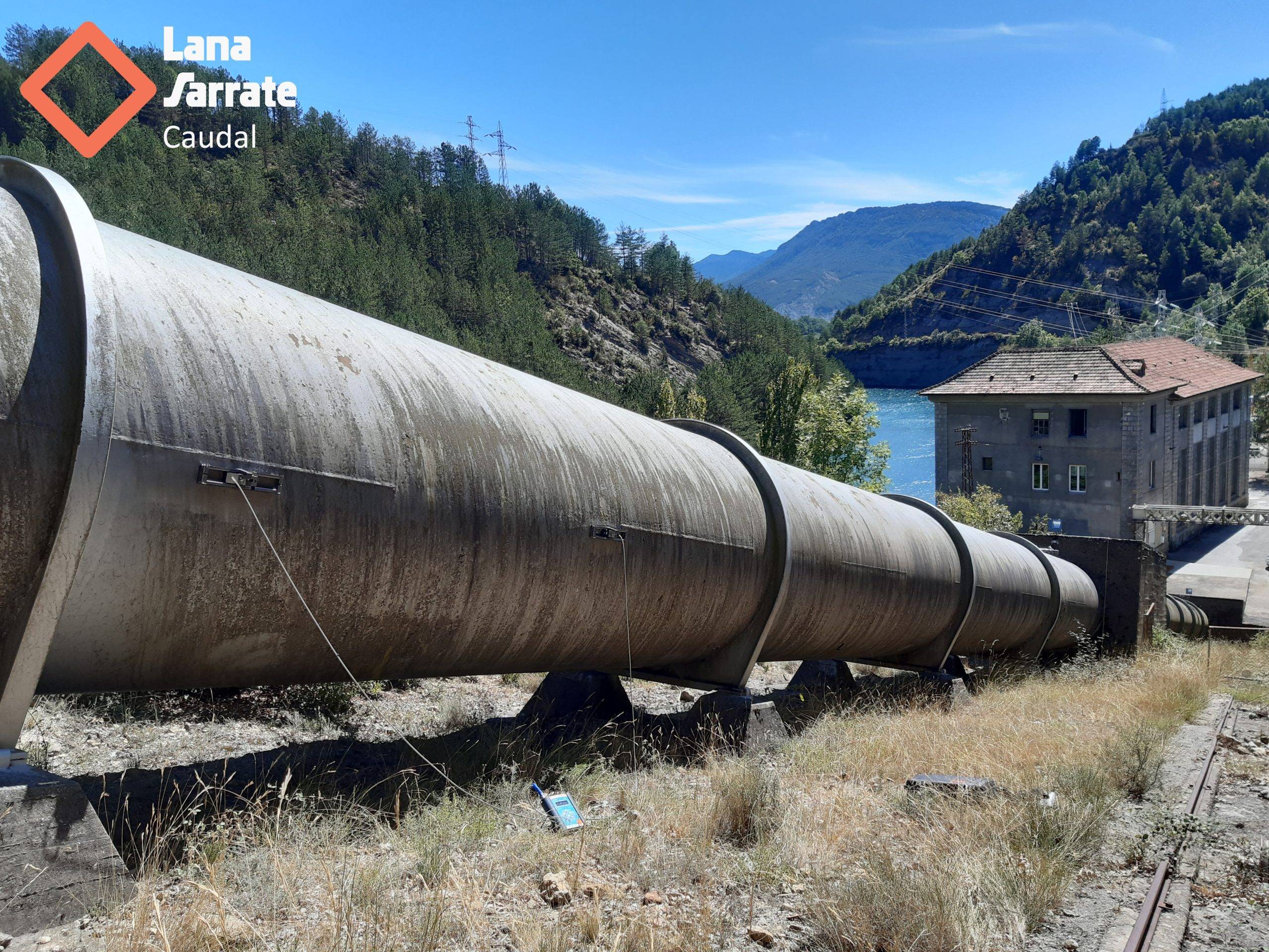 Caudalímetro ultrasónico Flexim en centrales hidroelectricas