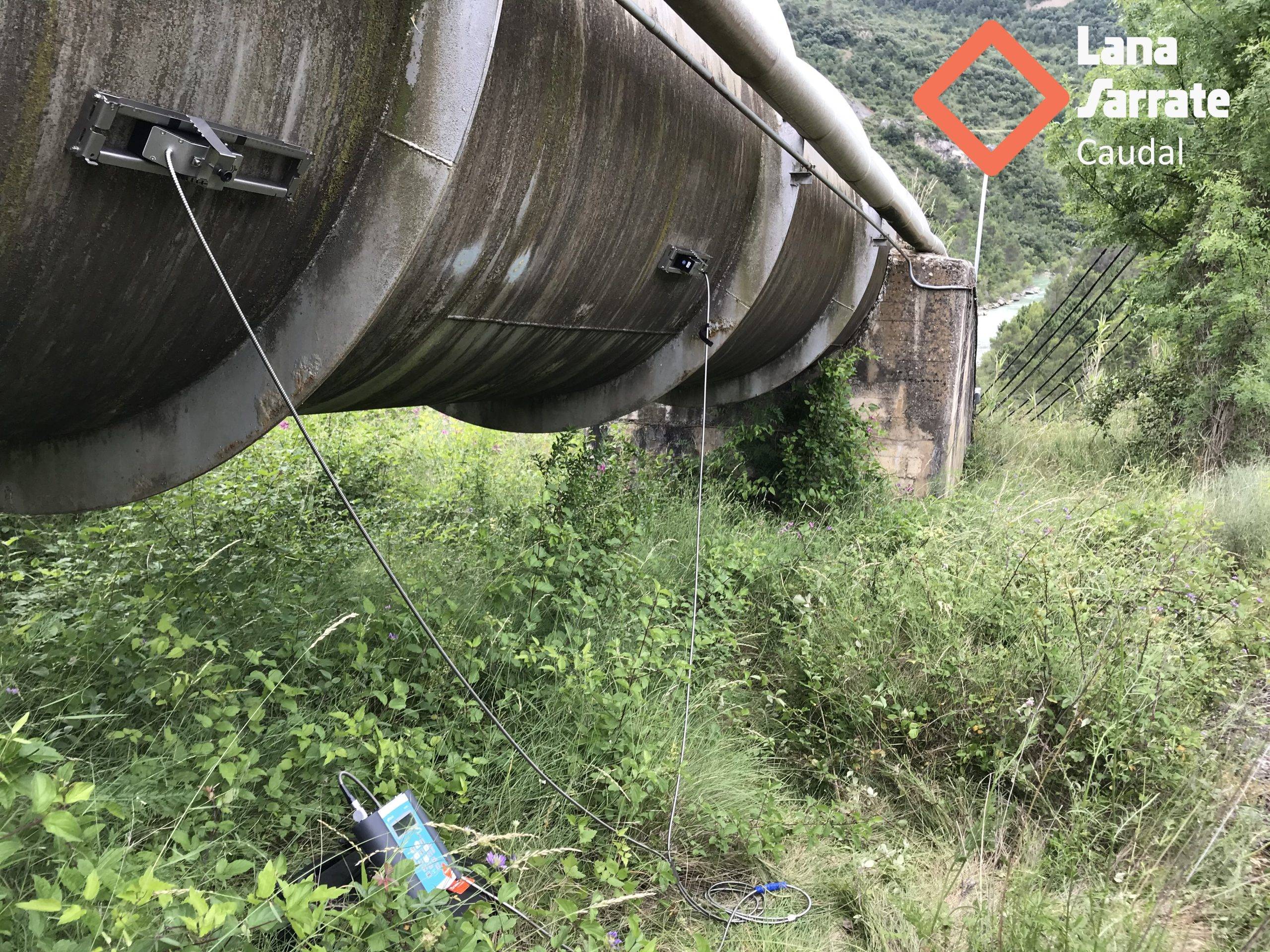 Caudalímetro ultrasónico Flexim en centrales hidroelectricas