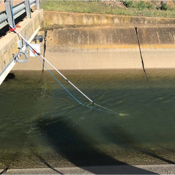 Verificación de caudal en canales abiertos